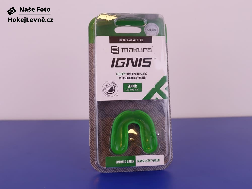 Chránič zubů Makura Ignis Pro - Emerald green