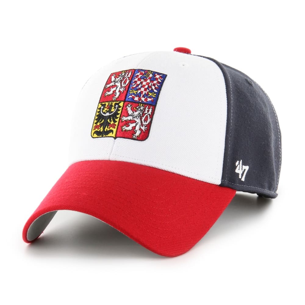 Kšiltovka Český národní znak Brand 47 MVP - Navy/Red