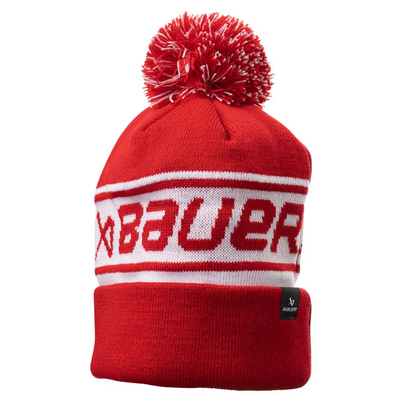 Kulich BAUER S24 TEAM RIBBED POM - SR - RED