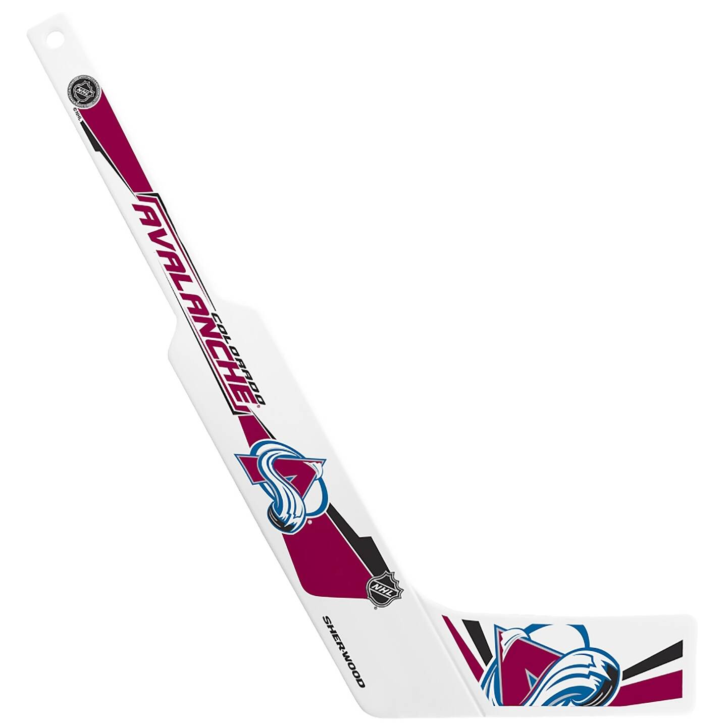 Brankářská mini hokejka NHL Colorado Avalanche