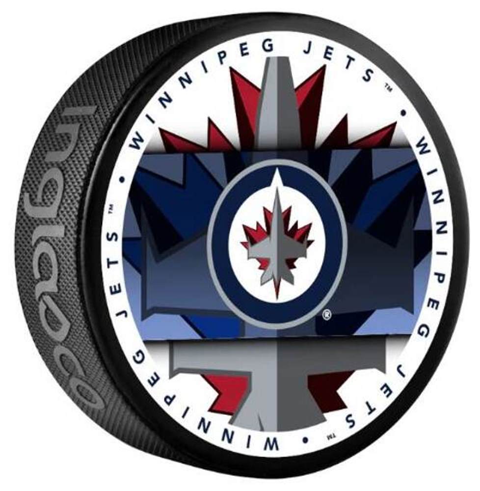 Fanouškovský puk NHL Medallion Blister Winnipeg Jets