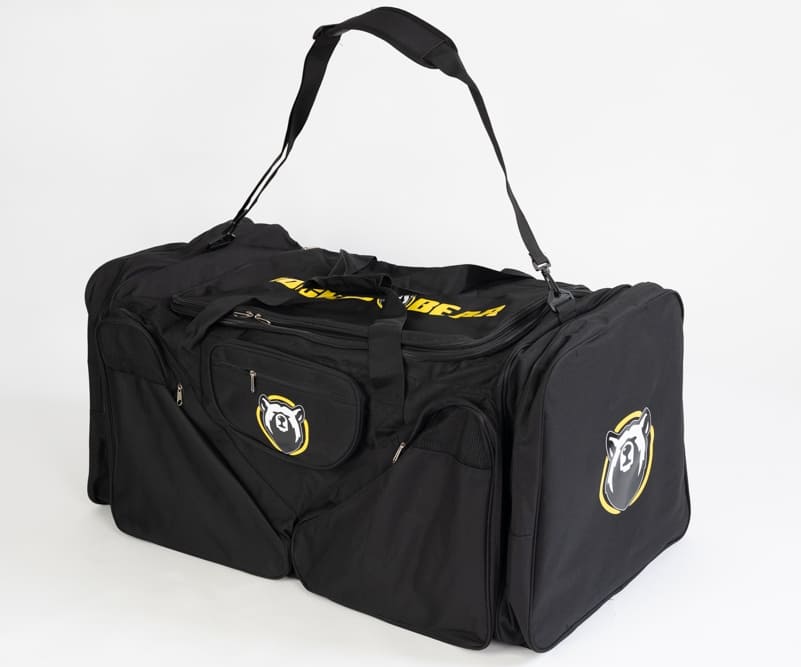 Hokejová taška Hockey Bear Carry Bag Upgraded SR - Černá / Žlutá