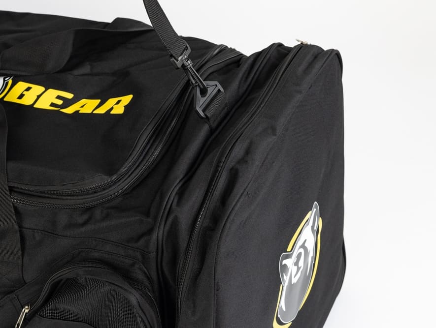 Hokejová taška Hockey Bear Carry Bag Upgraded SR - Černá / Žlutá