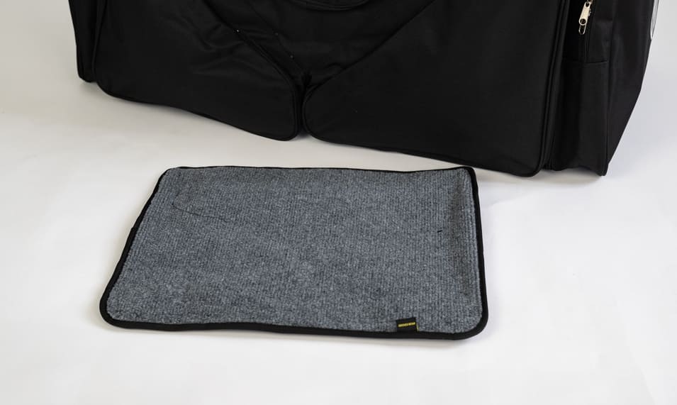 Hokejová taška Hockey Bear Carry Bag Upgraded SR - Černá / Žlutá