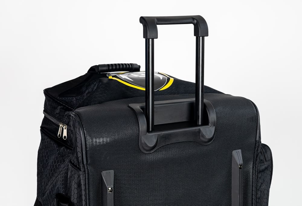 Hokejová taška Hockey Bear Wheel Bag Upgraded Senior - Černá/Žlutá