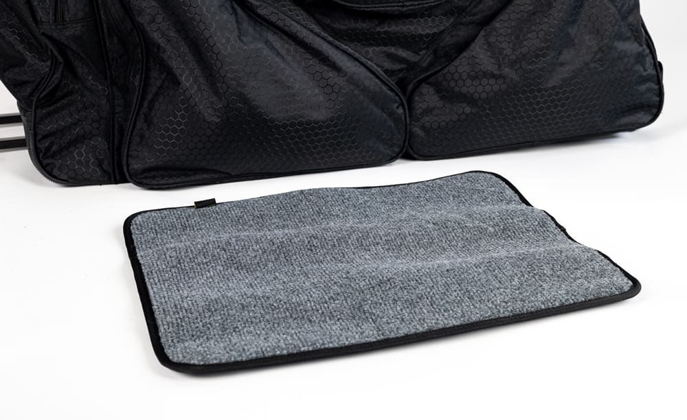 Hokejová taška Hockey Bear Wheel Bag Standard Junior - Černá/Žlutá