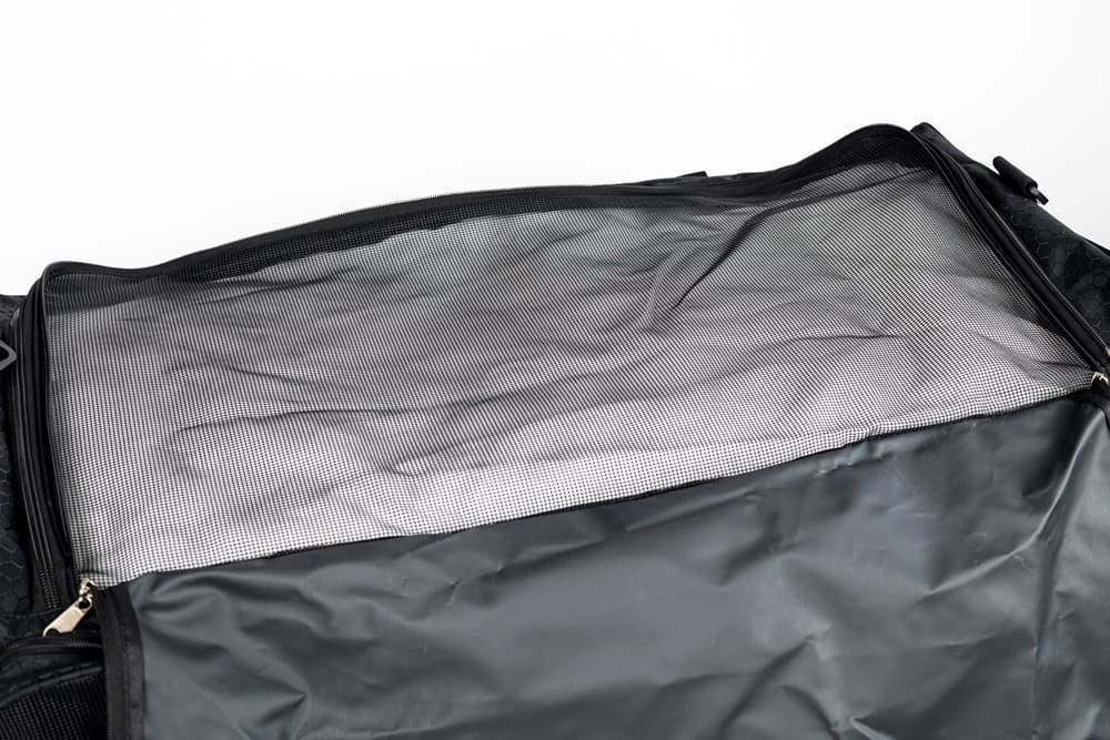 Hokejová taška Hockey Bear Wheel Bag Upgraded Senior - Černá/Žlutá