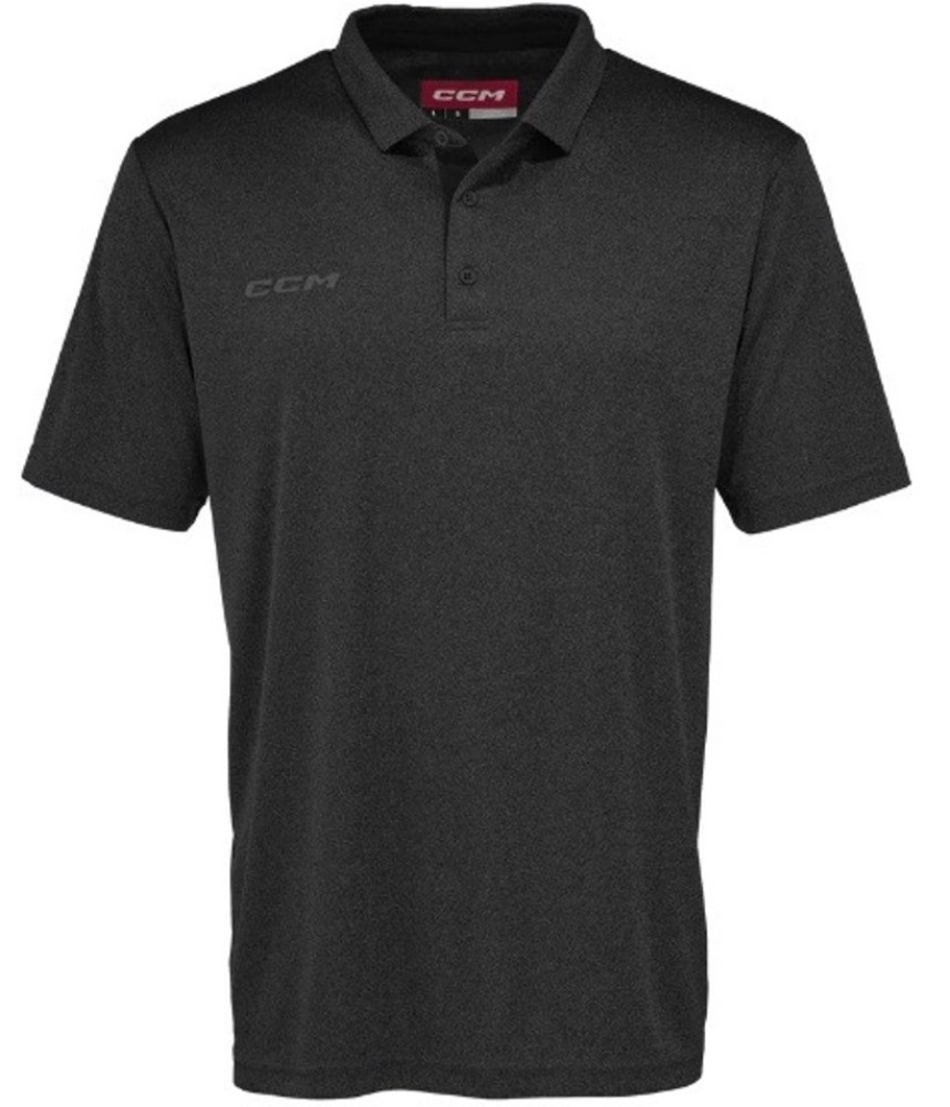 Triko CCM Fitted Polo SR Blk