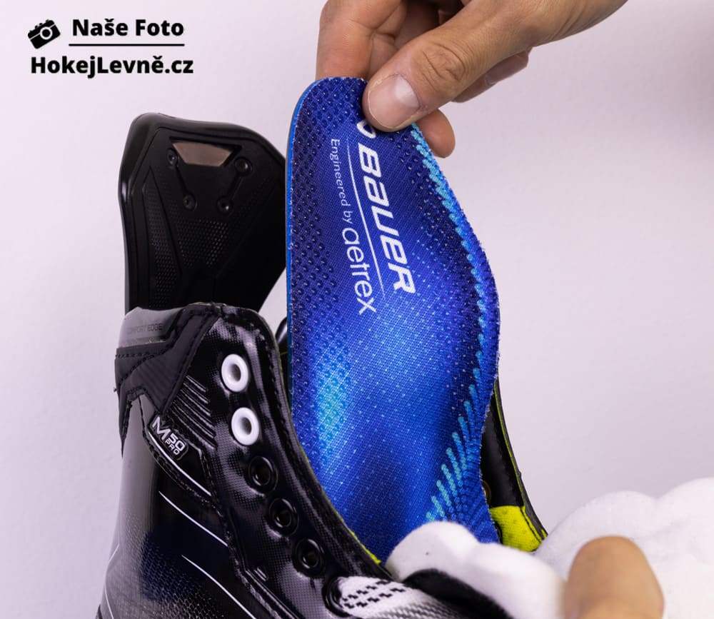 Vložky do bruslí Bauer AETREX Skate Orthotics FIT C